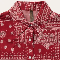 Bandana Patchwork Shirt-Stetson Discount