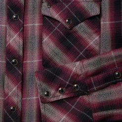 Marl Plaid Western Shirt-Stetson