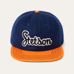 Retro Script Baseball Cap-Stetson Hot