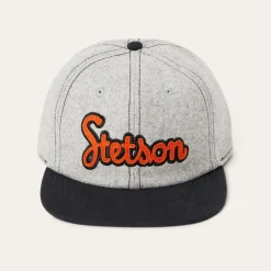 Retro Script Baseball Cap-Stetson Hot