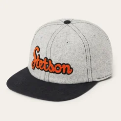 Retro Script Baseball Cap-Stetson Hot