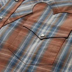 Rustic Plaid Western Shirt-Stetson Best