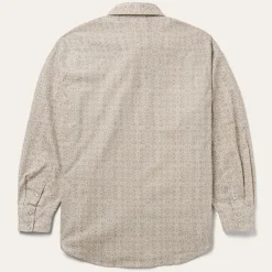 Sand Medallion Print Western Shirt-Stetson Discount