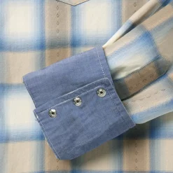 Sand Plaid Dobby Western Shirt-Stetson Sale