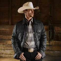 Serape Dobby Twill Western Shirt-Stetson Outlet