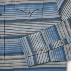 Serape Stripe Western Shirt-Stetson Discount