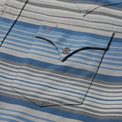 Serape Stripe Western Shirt-Stetson Discount