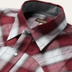 Shadow Plaid Western Shirt-Stetson