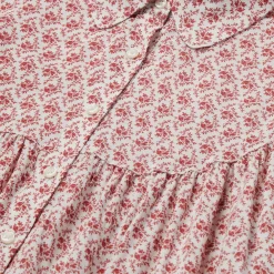 Short-Sleeved Cottage Floral Blouse-Stetson