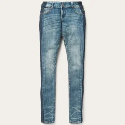 Skinny Fit Stripe Leg Jean-Stetson New