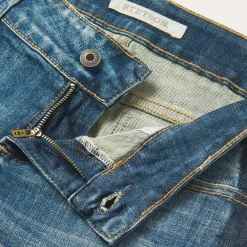 Skinny Fit Stripe Leg Jean-Stetson New