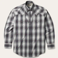 Smoke Ombre Western Shirt-Stetson Online