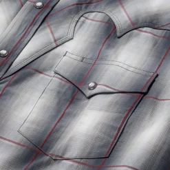 Smoke Ombre Western Shirt-Stetson Online