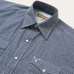 Snap Front Shirt in Deep-Stetson Best