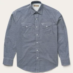 Snap Front Shirt in Deep-Stetson Best