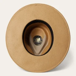 Sol Straw Fedora-Stetson Sale