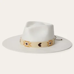 Sol Straw Fedora-Stetson Outlet
