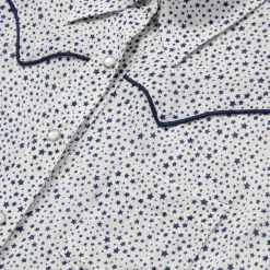 Stars Print Western Blouse-Stetson Discount
