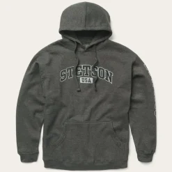 Hoody Star Left Chest-Stetson Hot