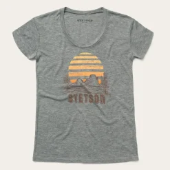Sunset Graphic Tee-Stetson Best