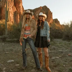 Sunset Serape Print Western Shirt-Stetson Sale