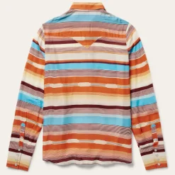 Sunset Serape Print Western Shirt-Stetson Sale