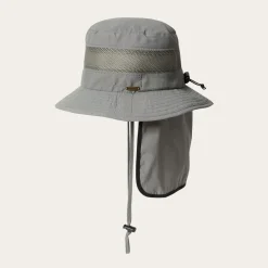 Switchback 'No Fly Zone' Mesh Bucket Hat-Stetson