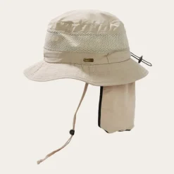 Switchback 'No Fly Zone' Mesh Bucket Hat-Stetson