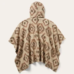 Tan Aztec Poncho-Stetson Sale