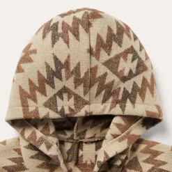Tan Aztec Poncho-Stetson New