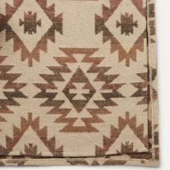 Tan Aztec Poncho-Stetson New