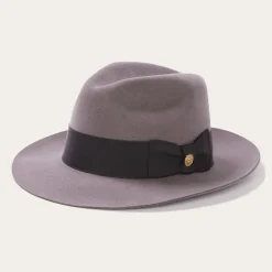 Temple Wool Fedora-Stetson