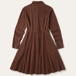 Tobacco Tencel Western Dress-Stetson Best