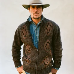 Vertical Aztec Cardigan-Stetson Clearance