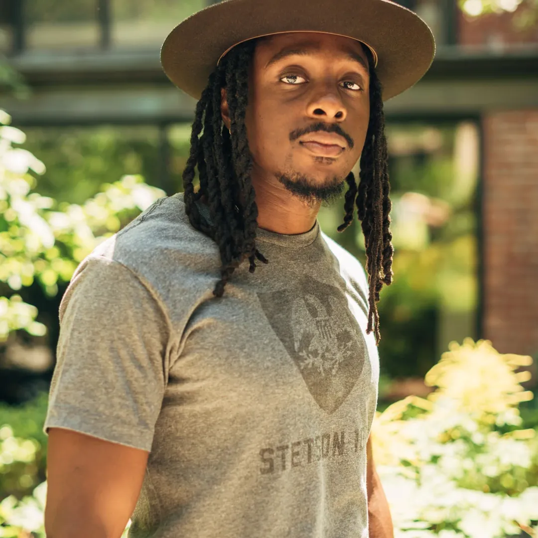 Vintage Eagle Graphic Tee-Stetson Outlet