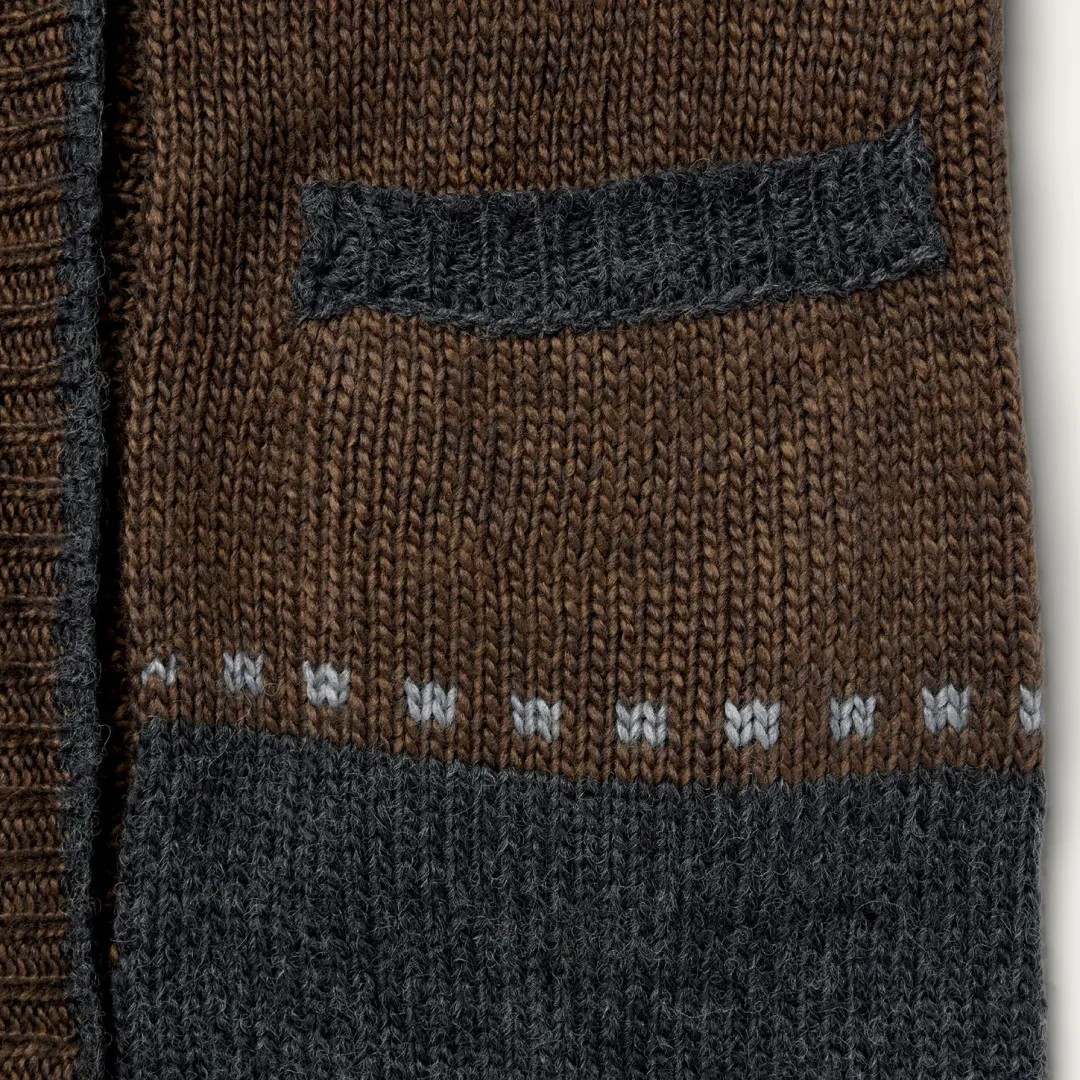 Vintage Steer Head Cardigan-Stetson Hot