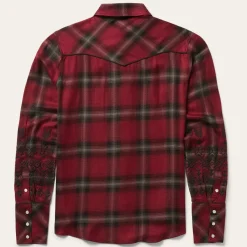 Western Plaid Blouse-Stetson Online