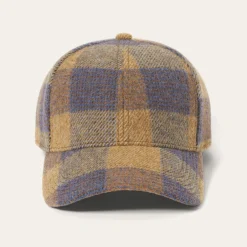 Wool Check Baseball Cap-Stetson Best