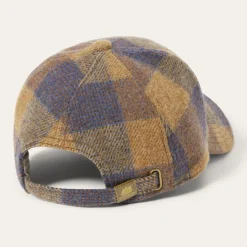 Wool Check Baseball Cap-Stetson Best