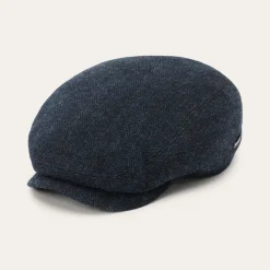 Wool Herringbone Driver Cap-Stetson Online