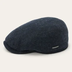 Wool Herringbone Driver Cap-Stetson Online